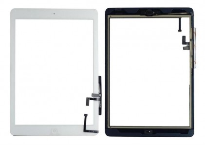 Touch Screen Digitizer For Apple Ipad Air Wifi Plus Cellular With 3g White By - Maxbhi Com
