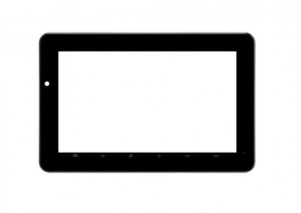 Replacement Front Glass For Celkon Ct1 Tab Red By - Maxbhi.com