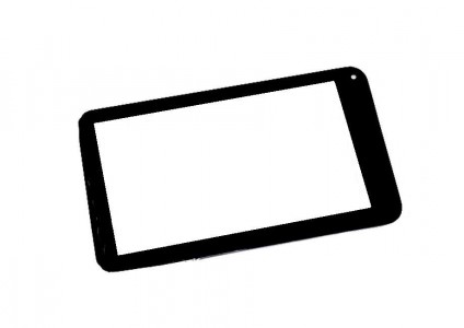 Replacement Front Glass For Zync Z930 Black By - Maxbhi.com