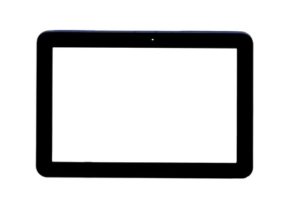 Replacement Front Glass For Samsung Galaxy Tab 8.9 Att Black By - Maxbhi.com