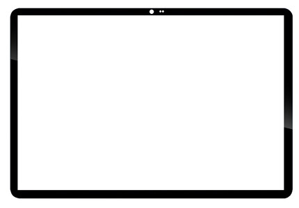 Replacement Front Glass For Acer Iconia Im1122m5g Silver By - Maxbhi Com