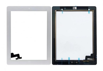 Touch Screen Digitizer For Apple Ipad 2 16gb Cdma White By - Maxbhi Com