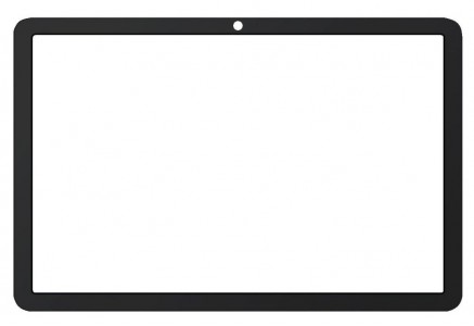 Replacement Front Glass For Tcl Nxtpaper 10s Black By - Maxbhi Com