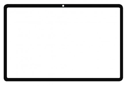 Replacement Front Glass For Xiaomi Redmi Pad 2 Black By - Maxbhi Com