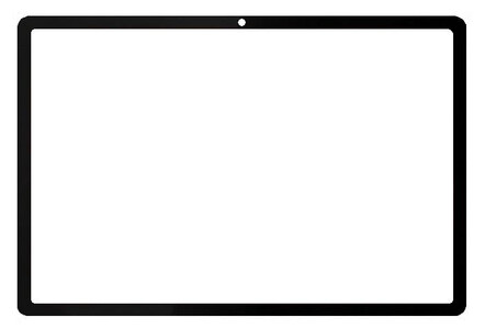 Replacement Front Glass For Acer Iconia Duo D12 Grey By - Maxbhi Com