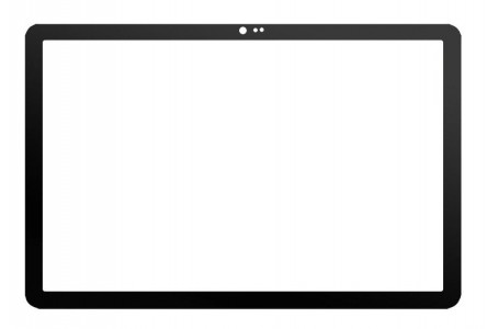 Replacement Front Glass For Tcl Tab 10s 5g Black By - Maxbhi Com