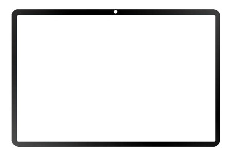 Replacement Front Glass For Doogee Tab A9 Grey By - Maxbhi Com