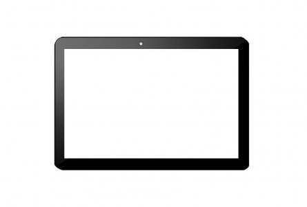 Replacement Front Glass For Allview Viva 1003g Black By - Maxbhi Com