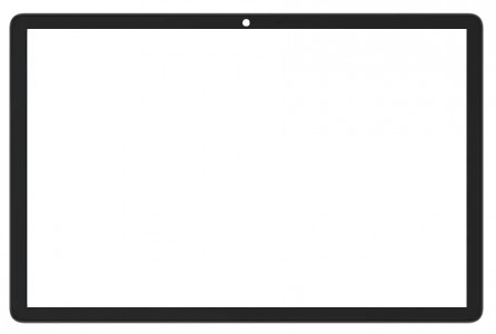 Replacement Front Glass For Doogee Tab E3 Pro Grey By - Maxbhi Com