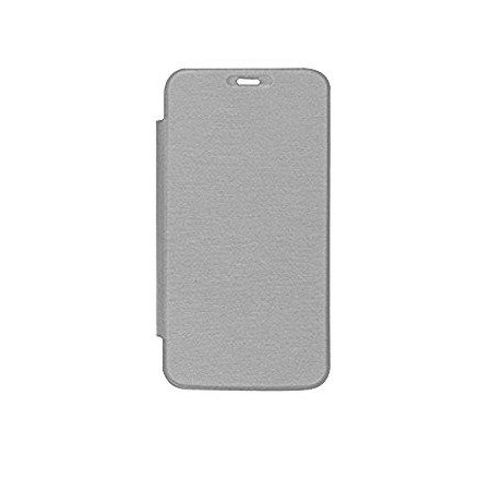 Flip Cover for Asus Zenfone Zoom S Silver by Maxbhi