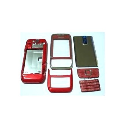 full body housing for nokia e66 red