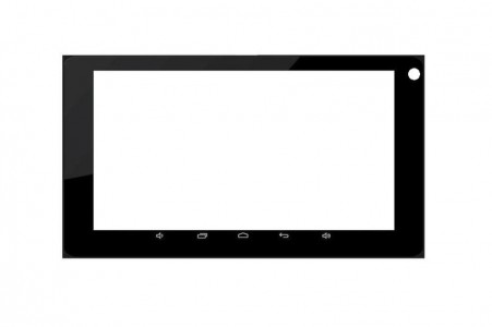 Replacement Front Glass For Datawind Ubislate 3g10z Black By - Maxbhi.com