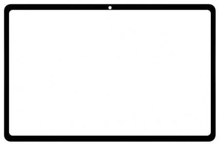 Replacement Front Glass For Oneplus Pad Lite Black By - Maxbhi Com