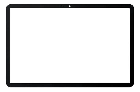 Replacement Front Glass For Infinix Xpad 20 Red By - Maxbhi Com