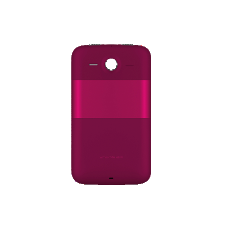 back panel cover for htc chacha pink
