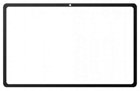 Replacement Front Glass For Blackview Mega 1 Black By - Maxbhi Com