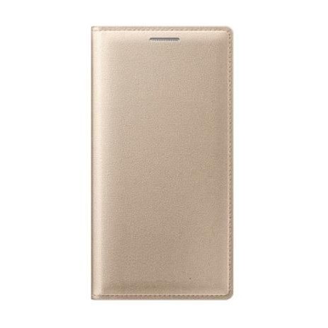 Flip Cover For Samsung Galaxy A3 2016 Gold By Maxbhi Com