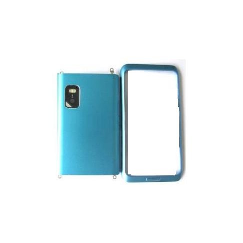 full body housing for nokia e7 blue