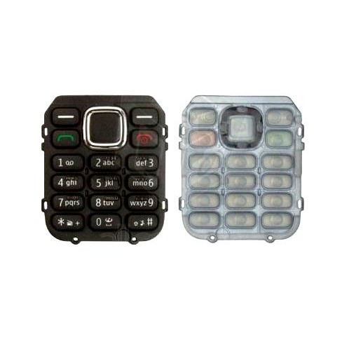 keypad for nokia c1 02 black