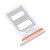 Sim Card Holder Tray For Xiaomi 12t Pro 5g Silver - Maxbhi Com