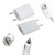 3 In 1 Charging Kit For Xiaomi Redmi Note 9 5g With Wall Charger Car Charger Usb Data Cable - Maxbhi Com