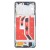 Lcd Frame Middle Chassis For Honor X50 5g Silver By - Maxbhi Com