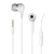 Earphone for HTC Evo 3d Shooter G17 X515 - Handsfree, In-Ear Headphone, White