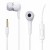 Earphone for HTC One Mini LTE - Handsfree, In-Ear Headphone, 3.5mm, White