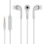 Earphone for HTC S621 - Handsfree, In-Ear Headphone, White