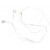 Earphone for LG Optimus Link P690 - Handsfree, In-Ear Headphone, White