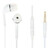 Earphone for Milagrow M2Pro 3G Call 16GB - Handsfree, In-Ear Headphone, 3.5mm, White