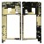 Middle Frame Ring Only For Sony Xperia Xa Ultra Dual F3216 Gold By - Maxbhi Com