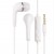 Earphone for Motorola Moto G2 - Handsfree, In-Ear Headphone, White