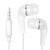 Earphone for MVL Mobiles G99 - Handsfree, In-Ear Headphone, 3.5mm, White