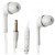 Earphone for Nokia 6600 - Handsfree, In-Ear Headphone, White