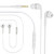 Earphone for Nokia Lumia 900 AT&T - Handsfree, In-Ear Headphone, 3.5mm, White