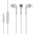 Earphone for Swipe Halo Value Tab - Handsfree, In-Ear Headphone, White