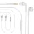 Earphone for T-Mobile G2 - Handsfree, In-Ear Headphone, 3.5mm, White