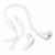 Earphone for ZTE N855D Plus - Handsfree, In-Ear Headphone, White