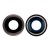 Camera Lens Glass With Frame For Apple Iphone 8 Black By - Maxbhi Com