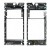 Middle Frame Ring Only For Sony Xperia C5 Ultra Dual White By - Maxbhi Com