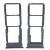 Sim Card Holder Tray For Vivo T1x 5g Black - Maxbhi Com