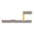 Volume Button Flex Cable For Samsung Galaxy Tab A9 Plus By - Maxbhi Com