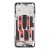 Lcd Frame Middle Chassis For Oppo Reno8 Lite White By - Maxbhi Com