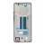 Lcd Frame Middle Chassis For Xiaomi Redmi Note 13 Pro Plus 5g White By - Maxbhi Com