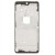 Lcd Frame Middle Chassis For Infinix Note 12 Vip White By - Maxbhi Com
