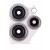Camera Lens Glass With Frame For Xiaomi Redmi Note 12r 5g Silver By - Maxbhi Com