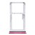 Sim Card Holder Tray For Motorola Moto G84 Magenta - Maxbhi Com