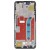 Lcd Frame Middle Chassis For Honor X30i Silver By - Maxbhi Com