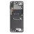 Lcd Frame Middle Chassis For Samsung Galaxy Z Flip 3 Grey By - Maxbhi Com